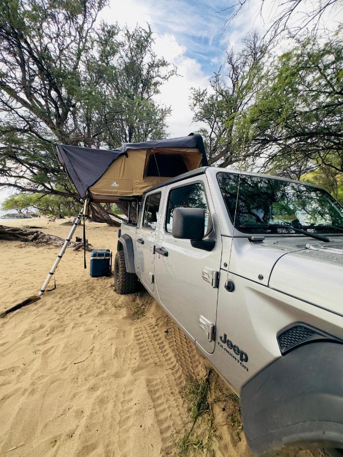Explore Maui'S Diverse Campgrounds And Uncover The Island'S Beauty From Fresh Perspectives Every Day As You Journey With Aloha Glamp'S Great Jeep Equipped With A Rooftop Tent Paia Exterior foto